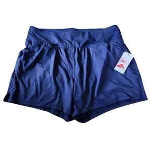 Lands End Black Smoothing Swim Shorts. Sz. L(14-16)